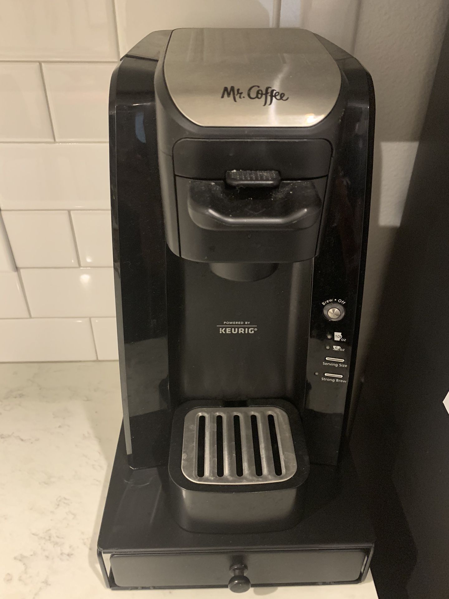 Mr Coffee Keurig and Coffee Pod Storage