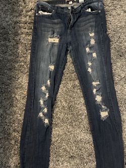 Distressed Jeans