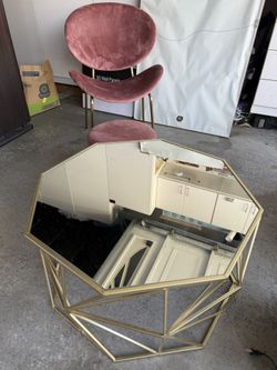 Gold Coffee Table