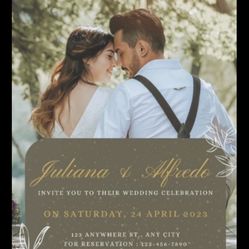 Custom Invitations, Wedding Safety Dates, Birthday Parties