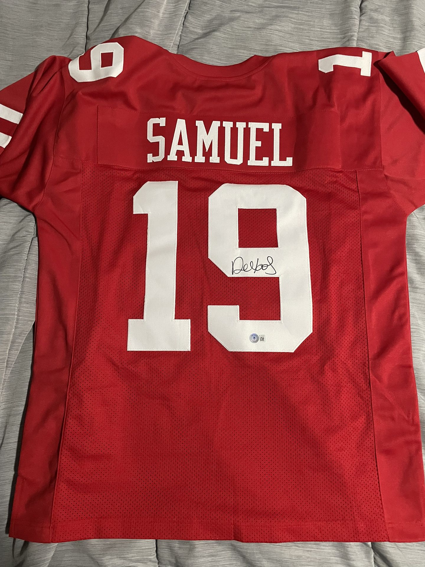 Deebo Samuel Authenticated Signed Jersey 