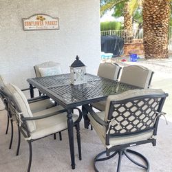 Outdoor Patio Set 7 Piece