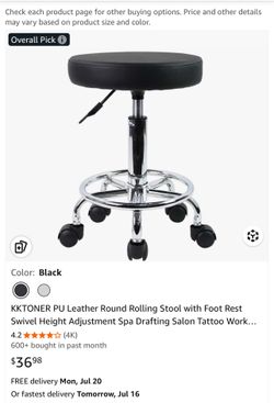 New rolling stool