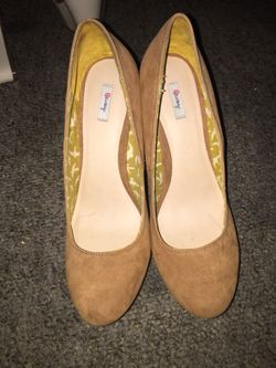 Brand New Suede Wedges