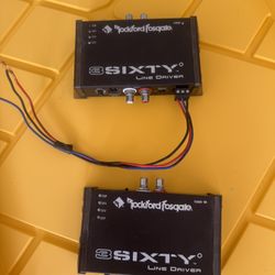 Rockford fosgate 3 Sixty Line Driver
