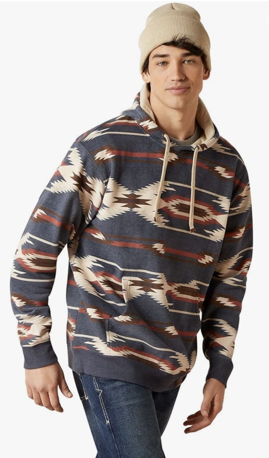 Ariat Hoodie Sweatshirt Women M Chimayo Collection Centinela