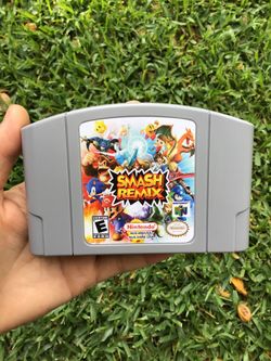 Nintendo 64 Super Mario Smash Bros Remix N64 Console Video Games