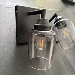 Two Bathroom Lights 