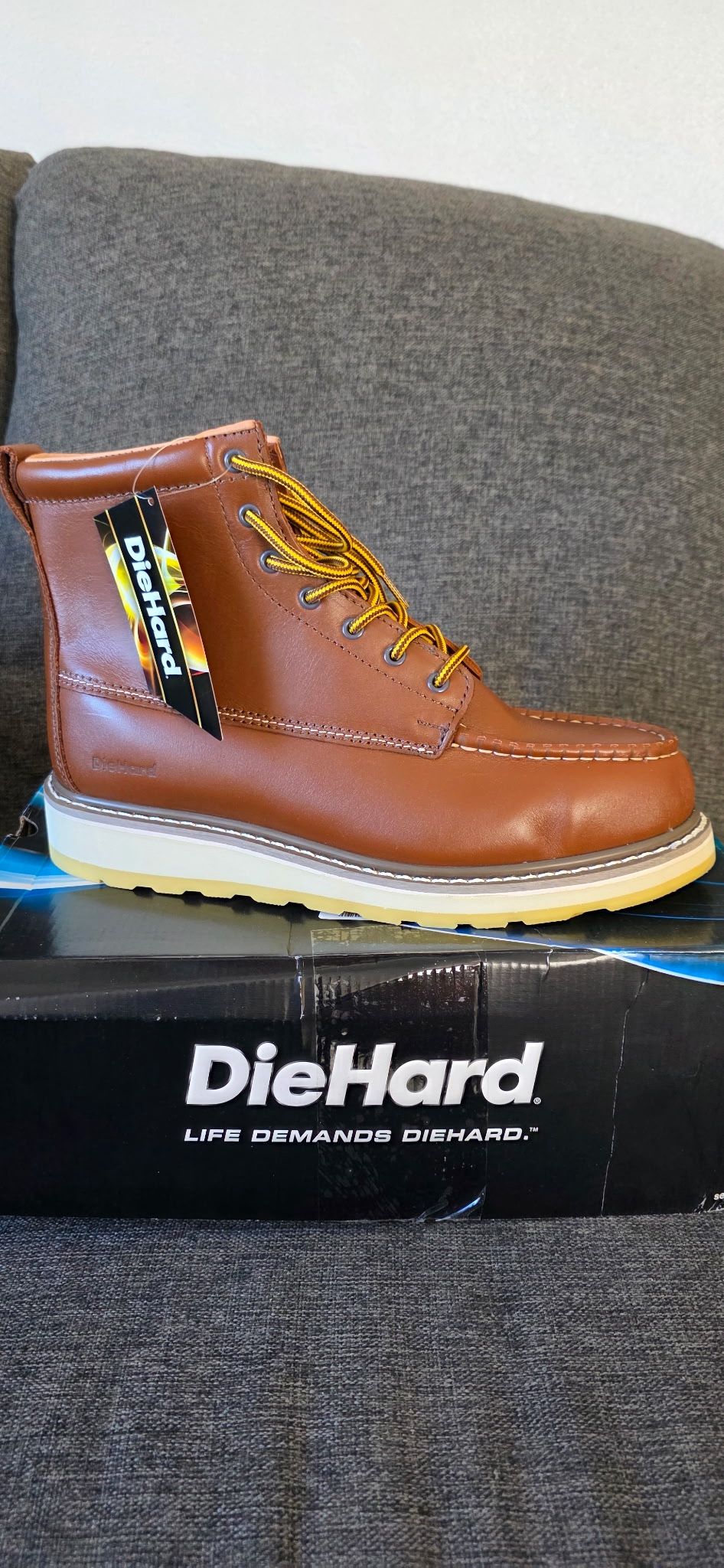 DIEHARD Men's 6" Leather Work boots