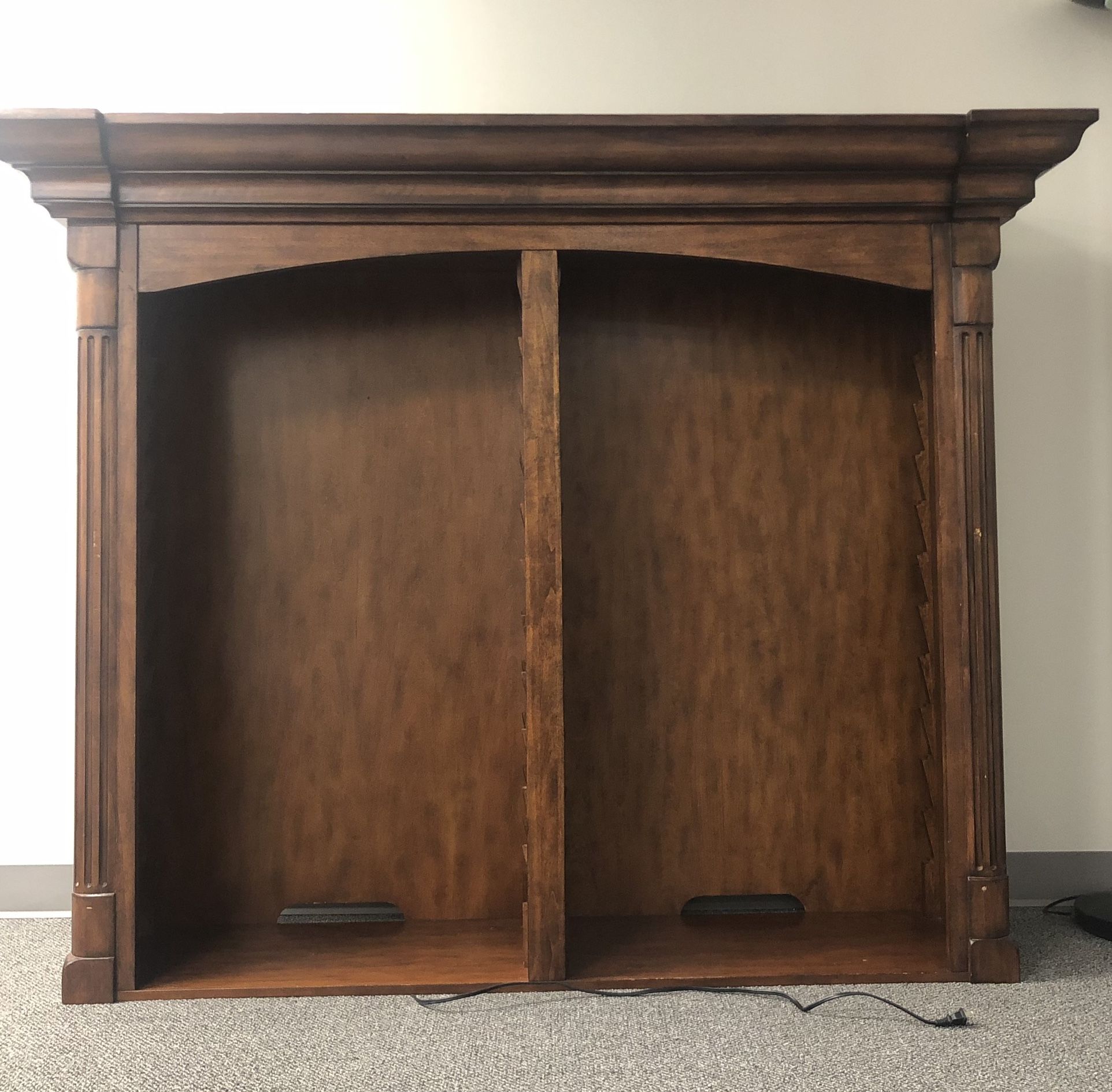 China Hutch And base With Glass Shelves