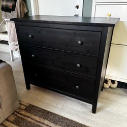 dark wood ikea hemnes dresser bedroom furniture chest of drawers
