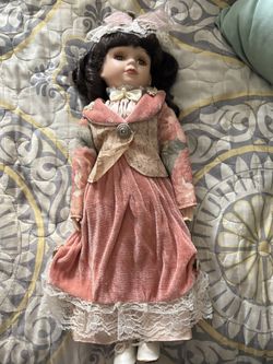 Vintage Porcelain Doll