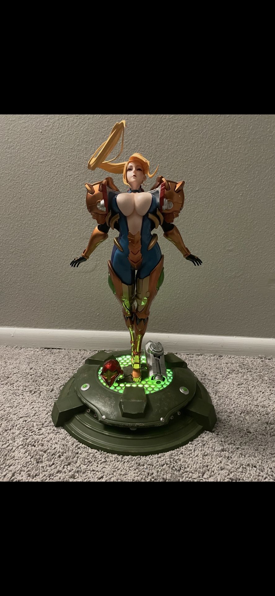 1/4 Samus Metroid Rare Custom Statue