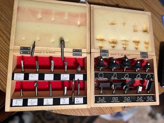 Router, bits, craftsman