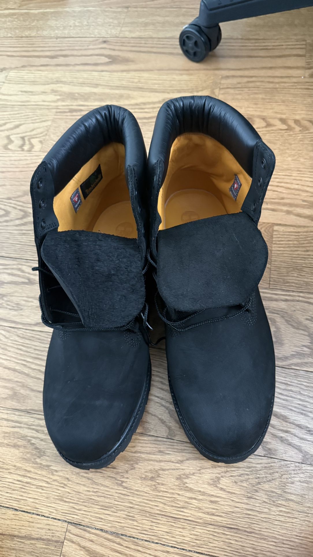 Size 14 Black Timberland Boots