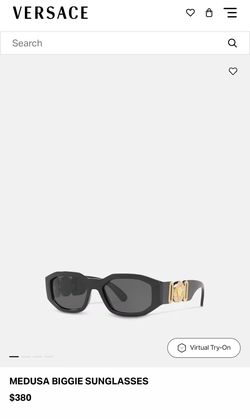 VERSACE MEDUSA BIGGIE SUNGLASSES