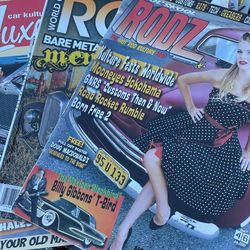 Vintage Hot Rod Magazines