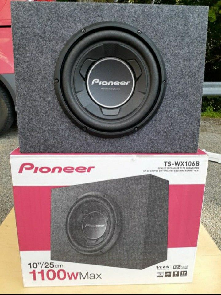 NEW! 10 inch Pioneer subwoofer box