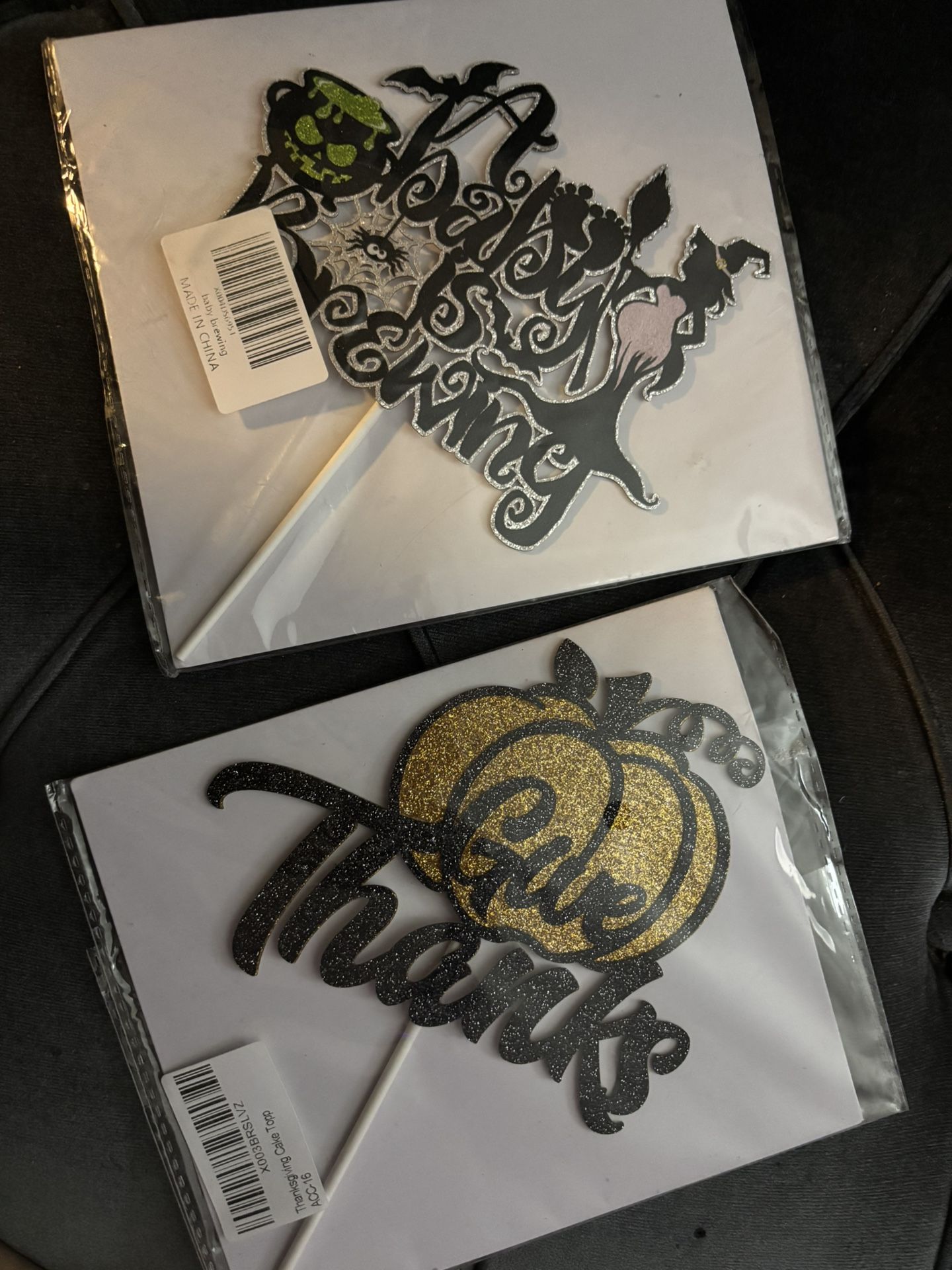 Give Thanks Cake Topper