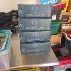 96 Candle Tins, Cosmetic Tins, Tins