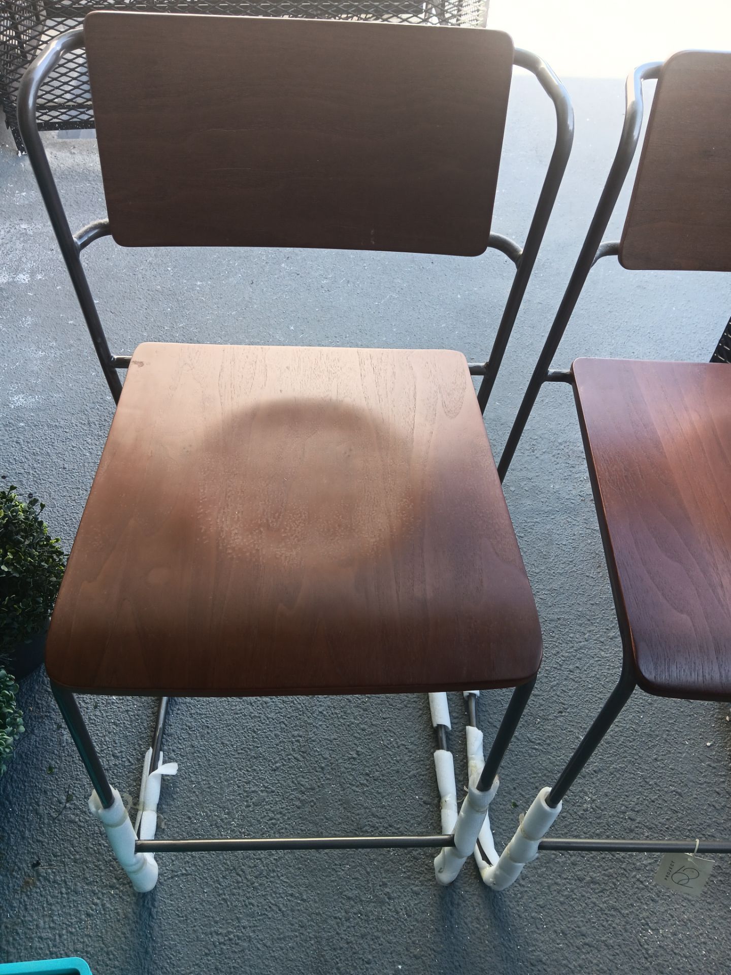 Sled Counter Stool Set – Mid-Century Modern Vibes