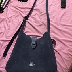 Coach Hadley Suede Bag 