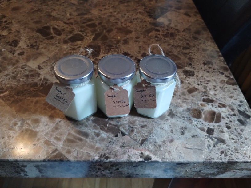 4 Ounce Sugar Scotch Candles