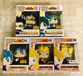 anime Funko Pop Grails Battle deku Ssgss Vegito super Saiyan