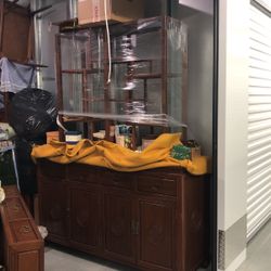 Vintage Chinese Rosewood Furniture Set