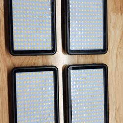 4 LED Light Panels