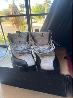 Air Jordan 12 White Black
