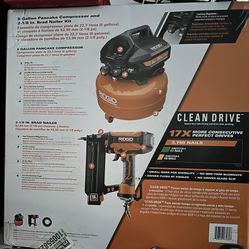 Rigid Nail Gun with Compresser