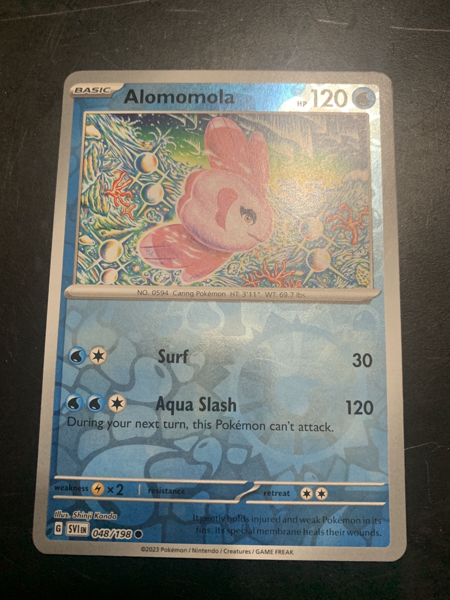 Alomomola Pokémon Card