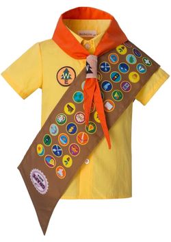 Kids Russell from Up Wilderness Explorer Shirt