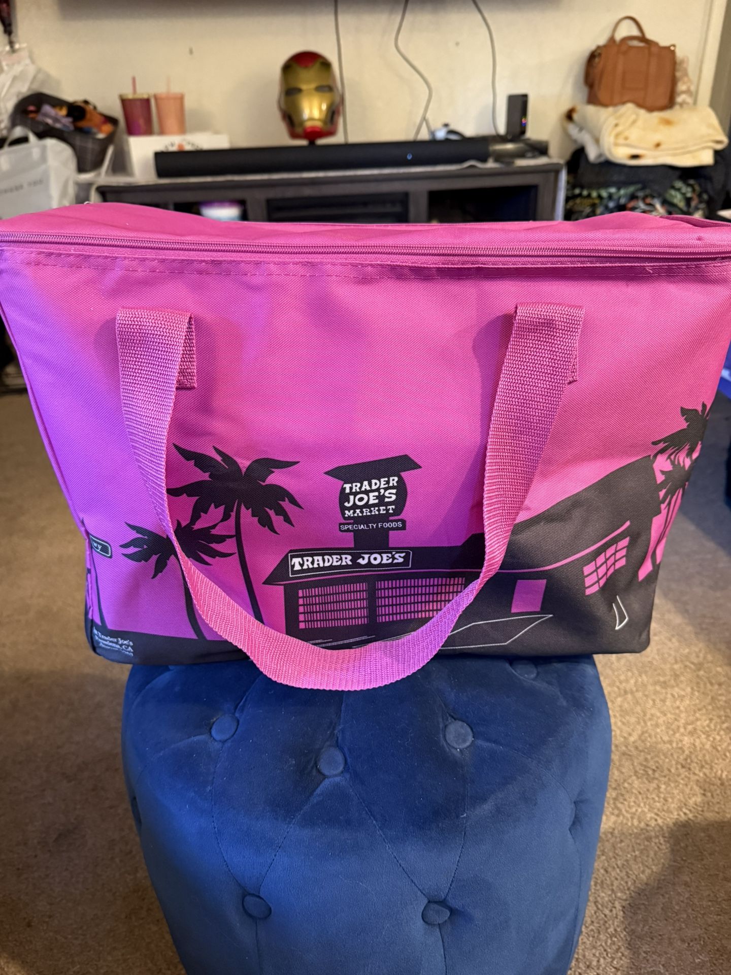 Large insulated Trader Joe’s Tote Bag