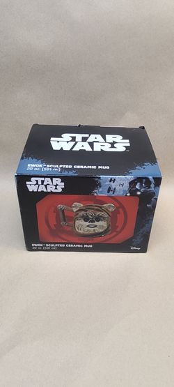 New Star Wars Ewok Sculpted Ceramic Mug