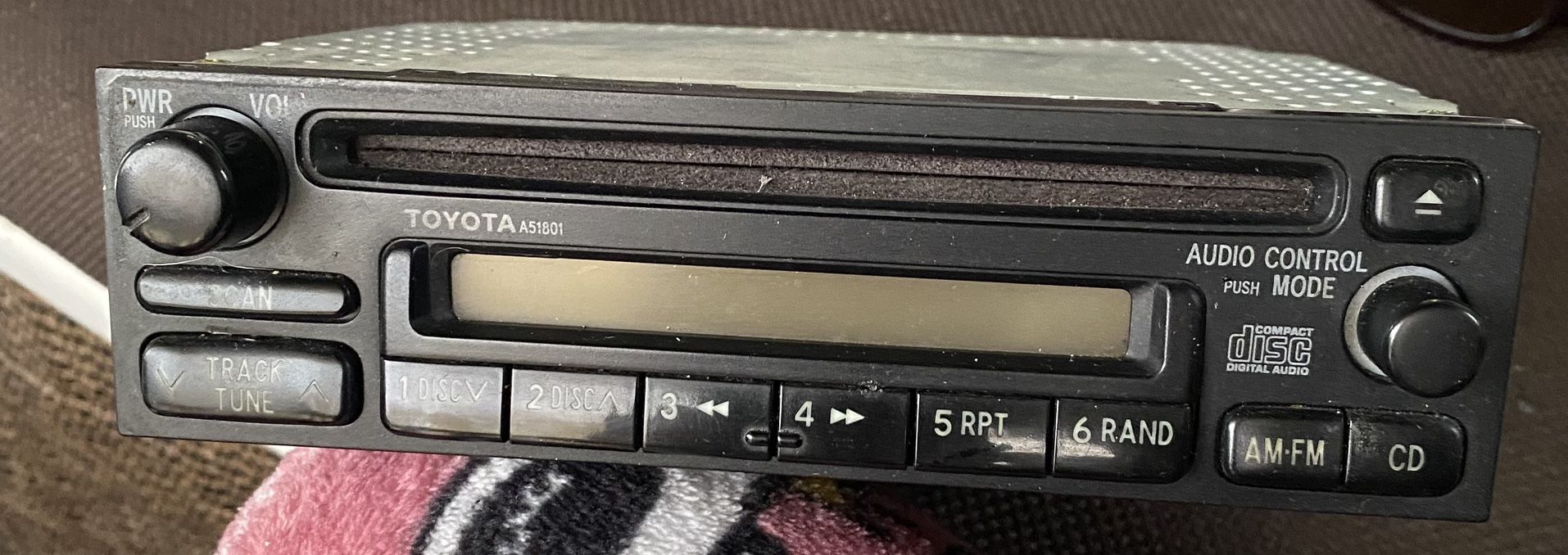 Toyota Stereo Auto Control