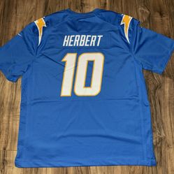 New Men’s Size Large & XL Nike Justin Herbert LA Chargers Jersey
