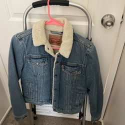 Levi Sherpa Trucker Jacket Sm