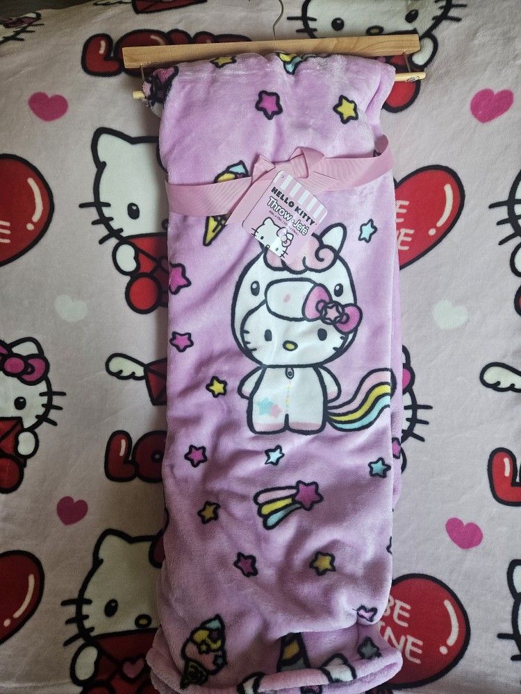Hello Kitty Blanket $20