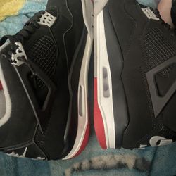 Jordan 4s 2019 Bred’s In Good Condition 