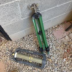 Sprinklers, Tripod And Laydown.