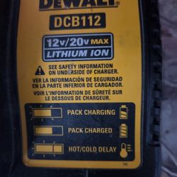  Dewalt Charger 12v/20v