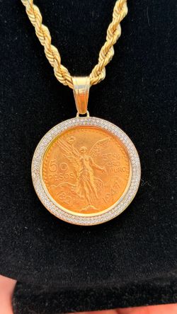 22k Centenario 14k diamond bezel