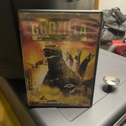 Godzilla Final Wars Dvd