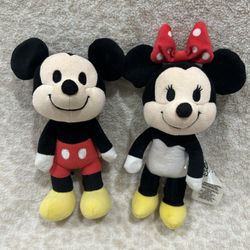 Mickey & Minnie nuiMOs Plush