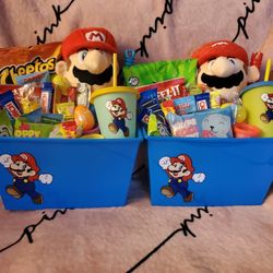 Easter Basket Super Mario Backpack
