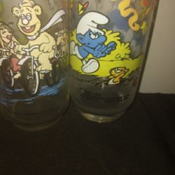 Vintage 1980s   McDonald's  Glasses 