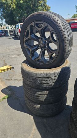 Wheels and tire