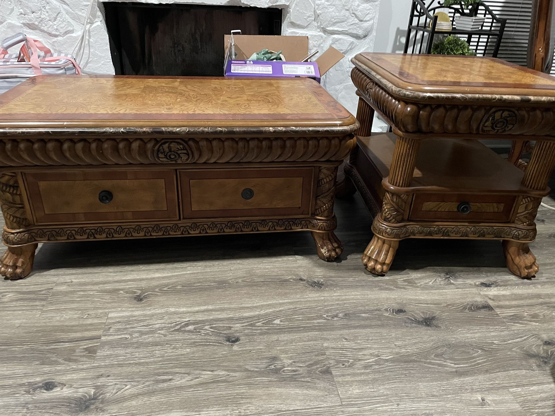 Coffee Table & End Table